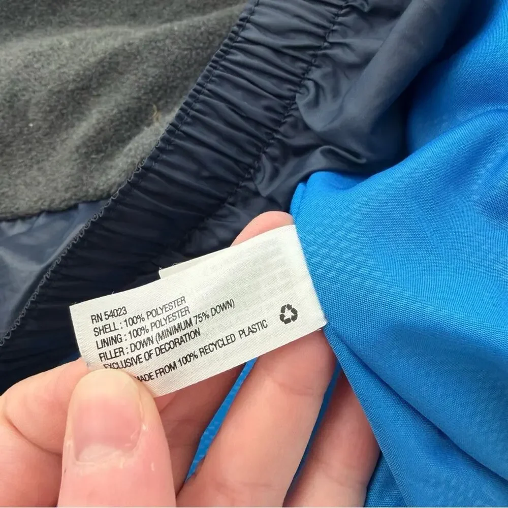 GAP Baby Boy Winter Coat Navy Blue Warm Puffer 18-24m Toddler